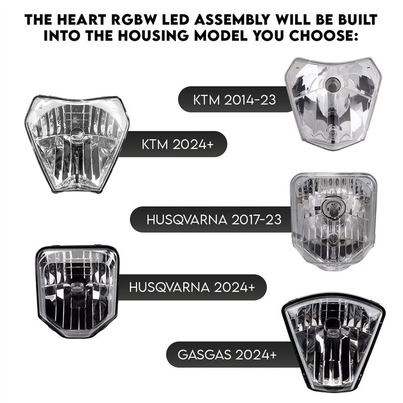 Faro HeartLed RGB KTM/GASGAS/HUSQVARNA